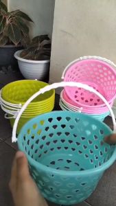 Keranjang Sabun Plastik Bulat Serbaguna: Solusi Penyimpanan Praktis