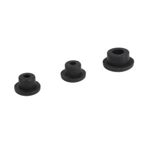 Bộ Nút Cao Su Cửa Sau Xe Jeep Wrangler JL Dành Cho Việc Loại Bỏ Giá Đỡ Lốp Dự Phòng 2018-2026 Phụ Kiện Ngoại Thất Màu Đen Phụ Tùng Thay Thế