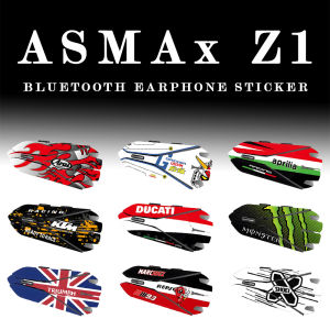 Cho Asmax Z1 Sticker Sửa Đổi Tai nghe bluetooth Sticker Xe Máy Mũ bảo hiểm Bluetooth tai nghe Tai nghe bluetooth Trang Trí Bảo Vệ Decal phụ kiện xe máy