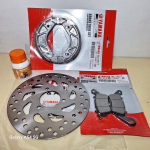 paketan dispad depan belakang mio m3+piringan depan+minyak rem mio s soul gt mio gt fino x-ride 125