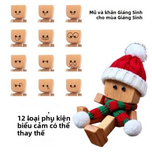 Đồ Trang Trí Bằng Gỗ Lắc Lư Sống Động - Đồ Trang Trí Độc Đáo Cho Bàn Làm Việc/kệ Sách/ô Tô Dành Cho Nam Giới Quà Tặng Giáng Sinh