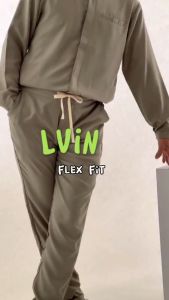 [ Lvin ]  FLEX FIT - Baju OKA Lengan Panjang / Baju Jaga / Set Baju Celana Jaga Oka / Dokter Lengan Pendek / Baju OK / Baju Scrub / Doctors Scrub II