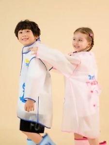 Childrens raincoat boy outdoor hiking non-slip waterproof toddler EVA environmental protection