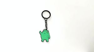 Bandai | Cute Animal Enamel Badge Keyring Frog Pendant Keychain for Men Women Backpack Car Cute Small Fresh Ornament