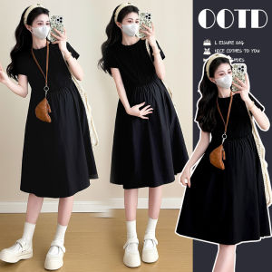 Fashion Short Petite Hepburn Style Maternity Dress
