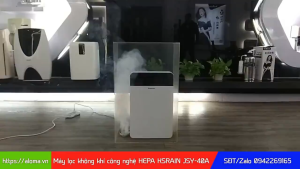 Máy lọc không khí Aloma AP-40A lọc bụi mịn PM2.5 tạo ion âm khử trùng diệt vi khuẩn BH 2 năm