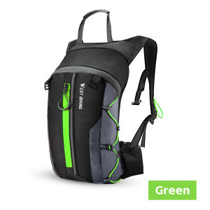 WEST BIKING Bicycle Bag Waterproof Ultralight Portable Backpack Outdoor Hiking Climbing Cycling Sports Bag 10L Breathable Women Men Backpack Bag