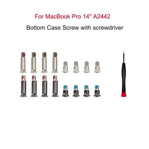 Bộ Vít Thay Thế Vỏ Dưới MacBook Pro 14" A2442 Kèm Tuốc Nơ Vít Màu Xám/bạc Dành Cho Các Mẫu Năm 2021