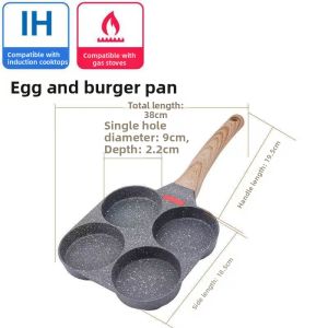 Non-stick Multi-functional Egg Pancake Hamburger Frying Pan