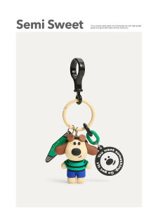 Original Cartoon Cute Dog Keychain
