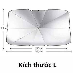 Tấm Che Nắng Ô Tô Có Thể Gập Lại Tấm Che Nắng Kính Chắn Gió Để Chống Nắng Và Chặn Ánh Sáng Tấm Che Nắng Bằng Kim Loại Di Động Nhỏ Gọn (Kích Thước S/L)