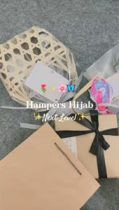 HAMPERS HIJAB GIFT SOUVENIR ULANG TAHUN WISUDA DAN LAINNYA