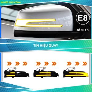 Đèn Xi Nhan Gương Chiếu Hậu Động Cho Mercedes-Benz W176 W246 W212 W204 CLA C117 GLA GLK W221 W218