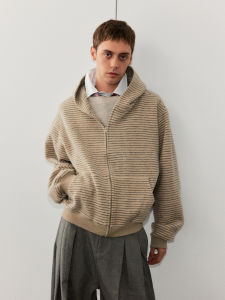 MADWITCH | Soft and Comfortable Striped Casual Hoodie Sweatshirt