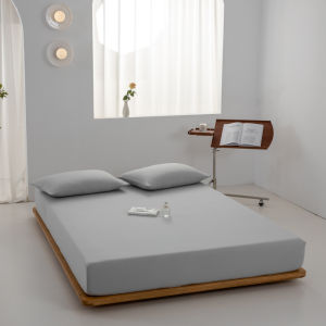 Dansunreve Rửa Sạch Bông Bedsheet Nhật Bản Phong Cách Đồng Bằng tấm ga trải giường Duy Nhất/Siêu Duy Nhất/Nữ Hoàng/Vua/Cỡ đại Không Rối không tạo nếp gấp Khách Sạn bọc nệm