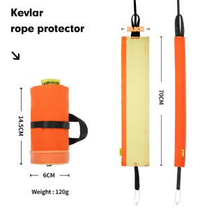 Xinda | Xinda Rope Protector Outdoor Rock Climbing Rope Protective Cover Protective Rope Anti-wear Protective Kevlar Pad Sleeve