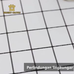 Bright Crown Taplak Meja Makan/Ruang Tamu Anti Air dan Tebal - HighQuality Import Korea (137 x 183 cm) - Bahan Super Bagus dan Elegan