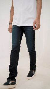 Otsky X Cavier Celana Jeans Pria Washing Alpha Stretch Slim fit