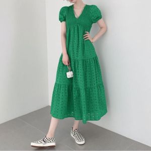 TM 56200 Dress Oceania smocked boho import