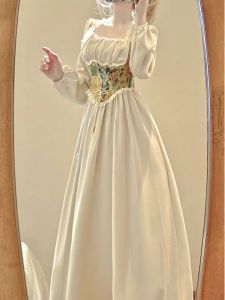 CHANGTONG | French Palace Style Elegant Dress New