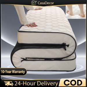CASA 5CM/8CM Latex Composite Foam Mattress Memory Foam Foldable Single Double King Size Thick Mattress Cover Soft Tatami Mattress