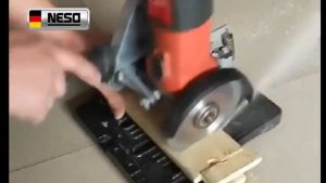 Dudukan Mesin Gerinda Penggiling Sudut Bisa Kemiringan 45 Derajat Paket Bundling Dengan Mata Gerinda Kayu Keramik Besi