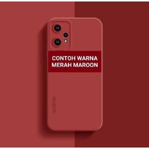 Softcase Realme C 30 Case Hp Aesthetic warna Hitam Blue Pink hijau merah Lentur Protecion Bunkus hp