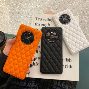 Luxurious Small Fragrance Style Phone Case for Huawei Mate60 pro Full Edge Protection Soft Silicone Shell for Women Trendy Korean Style