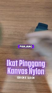 Ikat Pinggang Webbing Belt Keren - Krem