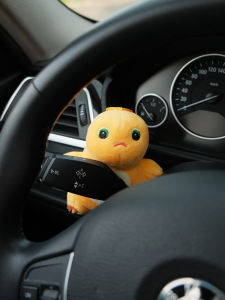 Milk Dragon Car Ornament Car Pregnant Gear Decoration Pregnant Gear Doll Car Interior Decoration Car Wiper Doll Turn Light Female