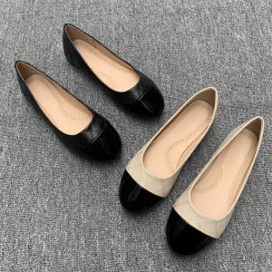 Comfortable Fashionable Classic round Toe Womens Slip-On Shoes New Style Flat Bottom Autumn Shoes Suitable for Daily Wear