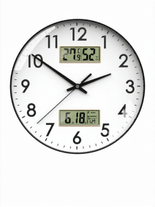 SHIKENIU | Simplified Modern Creative Perpetual Calendar Electronic Wall Clock