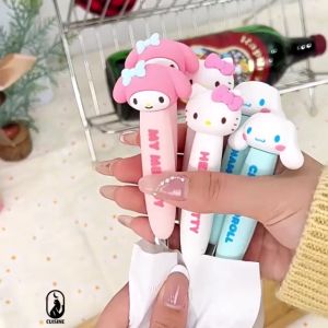 Sendok SET Anak Sekolah Stainless alat makan Karakter Kartun Japan SANRIO Premium