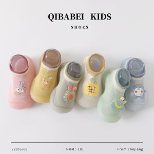 รองเท้าเด็กวัยเตาะแตะกันลื่นพื้นนุ่ม รองเท้าเด็กผู้หญิงฤดูใบไม้ผลิและฤดูใบไม้ร่วง รองเท้าเด็กผู้ชายในร่ม รองเท้าเด็กผ้าฝ้ายระบายอากาศได้ดี รองเท้าเด็กผ้าฝ้ายกันลื่น