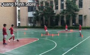 Mắc cơ bóng đá nấm cone tập tập huấn luyện đá bóng thể thao