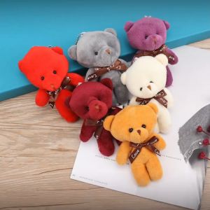 Homehub Cartoon Bear Plush Teddy Bear Small Pendant Bear Toy Bag Pendant Desktop Decoration