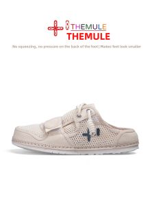 THEMULE | Breathable Mesh Slip-Ons for Broad Feet