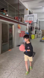 LUCKYBABE Can lift portable basketball stand basketball outdoor indoor training basketball stand