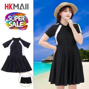 ชุดว่ายน้ำบอดี้สูทแขนสั้น กระโปรงมีซับใน ขนาดสินค้า รอบอก34นิ้ว รอบเอว32นิ้ว ยาว30นิ้ว(ขนาดก่อนยืด) สินค้าพร้อมส่ง