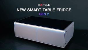 ส่งฟรี HAFELE 495.06.727 FRIDGE SPECIAL DEAL SET ตู้เย็นสมาร์ท: ฮาโมนิค ซีรี่ย์ GEN-2 สีดำ Black Forest : SMART TABLE FRIDGE (129 x 70.5 x 46 CM)