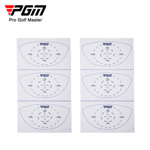 PGM Golf Swing Training Aid Sweet Spot Trajectory Display Impact Sticker Target Label Suitable for Golf Driver Woods Irons Club Beginner Practice