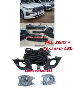 PAKET DRL INNOVA ZENIX SEIN RUNNING MODEL ORI+ FOGLAMP LED COMPLETE OEM