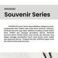 Logam Mulia Emas Minigold 0,01 0.01 Gram Gr Souvenir Series NISMARAFIE. 