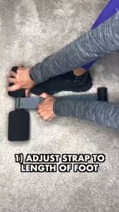 Adjustable Hamstring Curl Strap – Home Leg Workout Strength Training Fitness Assistant 脚踝固定卷腹器