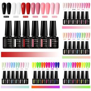 Bộ 6 Sơn Gel Móng Tay 7ml Không Chứa HEMA Tẩy Được Sơn Gel UV Bán Vĩnh Cửu Trang Trí Móng Nghệ Thuật Mùa Hè Dụng Cụ Làm Móng Tự Làm