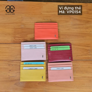 Ví Nữ Đựng Card Cao Cấp Gianni Conti Italy - VP0154ROS