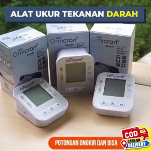 Tensimeter Darah Digital Otomatis Alat Ukur Pengukur Tensi Tekanan Darah Digital LCD Blood Pressure Monitor