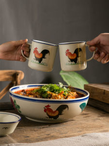 Bát Sứ 12 Inch Hình Con Gà Nấu Chín Bát Đựng Cá Nấu Chín Bát Đựng Thức Ăn Dùng Trong Nhà Bếp Và Khách Sạn Bát Đựng Thức Ăn Bằng Gốm Sứ