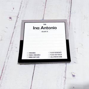 Personalized Delivery Card or Delivery Pad 2 of 2