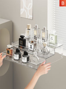 Acrylic Multi-layer Step Display Organizer Shelf